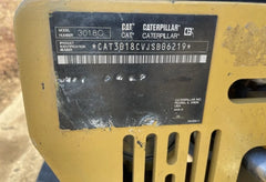 CATERPILLAR 301.8C + 3 LÖCHER – 1,68T Minibagger