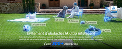 MOVA ViAX 500 EU – Mähroboter für Rasenflächen bis zu 500 m², AI UltraEyes™ 2.0 360° LiDAR, 3D-Kartierung, Mehrzonenmodus, U-förmiger Fahrweg, Geländetauglich