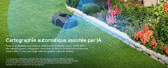 MOVA ViAX 500 EU – Mähroboter für Rasenflächen bis zu 500 m², AI UltraEyes™ 2.0 360° LiDAR, 3D-Kartierung, Mehrzonenmodus, U-förmiger Fahrweg, Geländetauglich