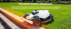 Mammotion LUBA 3 AWD 1500 Mähroboter mit Begrenzungsdraht, 360°-LiDAR + Dual-Kamera-KI-Sicht, bis zu 1500 m², 80 % Steigung, 4G-Modul, App