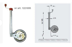 Stützrad mit Waage AL-KO 300 kg