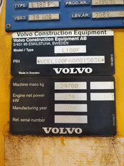 Volvo L180F – 2009
