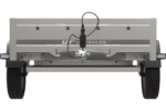Uni Trailer Garden Trailer – Einachsiger PKW-Anhänger, 230 x 125 cm, mit fester Deichsel, 500/750 kg