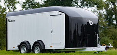 KASTENANHÄNGER ROADSTER 900 mit zweiter Seitentür und elektrischer Winde DWN 1000HD