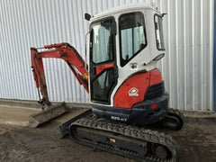 KUBOTA U25-3 Alpha Kabine + 3 Schaufeln – 2,6-Tonnen-Minibagger