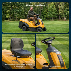 STIGA Combi 372 Aufsitzmäher – 414 cm³ – 72 cm – Hydrostatischer Antrieb