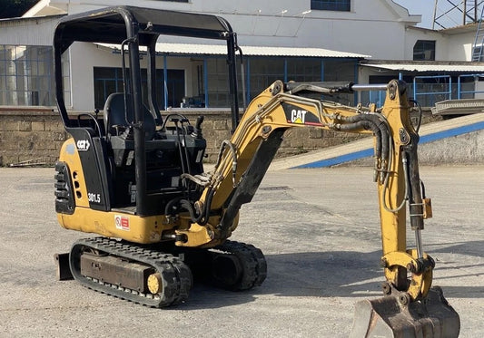 CATERPILLAR 301.5 + BRH + 3 LÖCHER – Minibagger 1,71 t