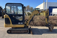 CATERPILLAR 301.8C + 3 LÖCHER – 1,68T Minibagger