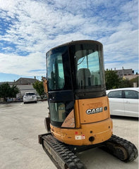 CASE CX26C + 3 LÖCHER + ANHÄNGER – 2,5-Tonnen-Minibagger