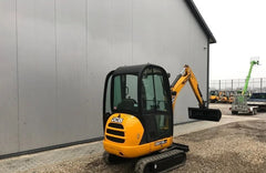 JCB 8018 CTS + 3 Löffel – 1,9-Tonnen-Minibagger