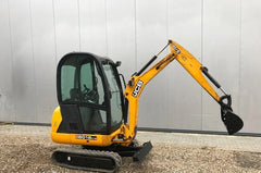 JCB 8018 CTS + 3 Löffel – 1,9-Tonnen-Minibagger