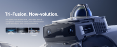 Mammotion LUBA 3 AWD 3000 Mähroboter mit Begrenzungsdraht, 360°-LiDAR + NetRTK + Dual-Kamera-KI-Vision, bis zu 3000 m², 80 % Steigung, 4G-Modul, App