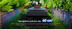 MOVA ViAX 500 EU – Mähroboter für Rasenflächen bis zu 500 m², AI UltraEyes™ 2.0 360° LiDAR, 3D-Kartierung, Mehrzonenmodus, U-förmiger Fahrweg, Geländetauglich