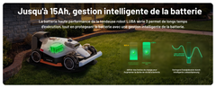 Mammotion LUBA 3 AWD 5000 Roboter mit Bedienelementen, Waschstation und Garage für das Auto