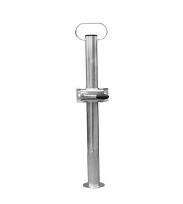 Vorderradständer mit Unitrailer-Klemme, 60 cm – Durchmesser 48 mm