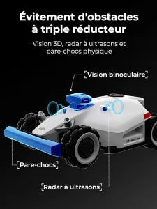Mammotion Luba 2 AWD 1000 Mähroboter ohne Begrenzungskabel – 1000 m²