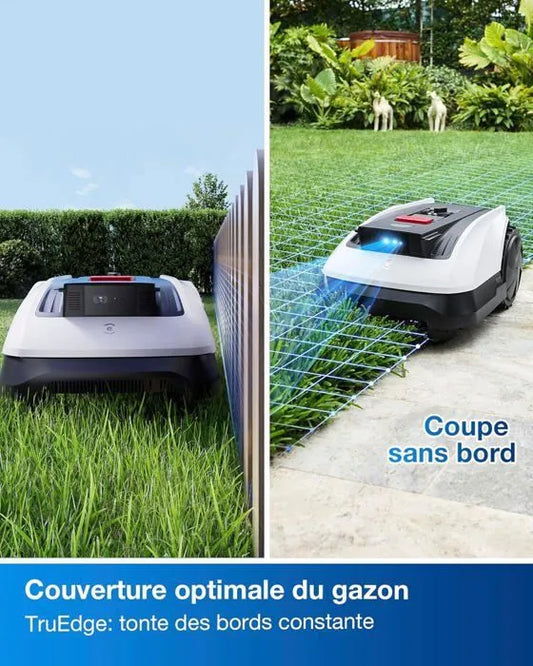 ECOVACS Goat O800 RTK Akku-Mähroboter mit Umkreiseinstellung für 800 m², RTK+Vision, Auto-Mapping