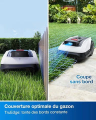 ECOVACS Goat O800 RTK Akku-Mähroboter mit Umkreiseinstellung für 800 m², RTK+Vision, Auto-Mapping