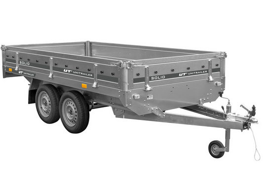 Zweiachsiger Anhänger UNITRAILER SOLID 300/2, Leergewicht 288 kg