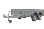 Zweiachsiger Anhänger 264×150 EXPERT 2615/2 – zulässiges Gesamtgewicht 750 kg