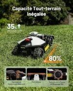 Mammotion LUBA mini AWD 800 EU: Mähroboter für Steigungen bis zu 80 %