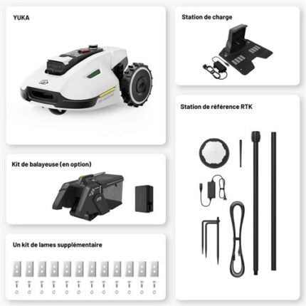 Mammotion YUKA 3000 EU: Kabelloser Mähroboter