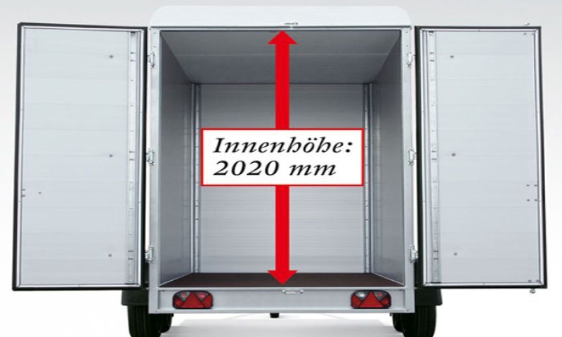 Kt-al 2513/135 f - Kofferanhänger - Böckmann - 1350 kg