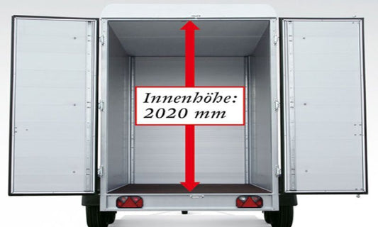 Kt-al 2513/135 f - Kofferanhänger - Böckmann - 1350 kg