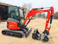 NEUER KUBOTA U27-4 + 3 LÖCHER – 2,6-Tonnen-Minibagger