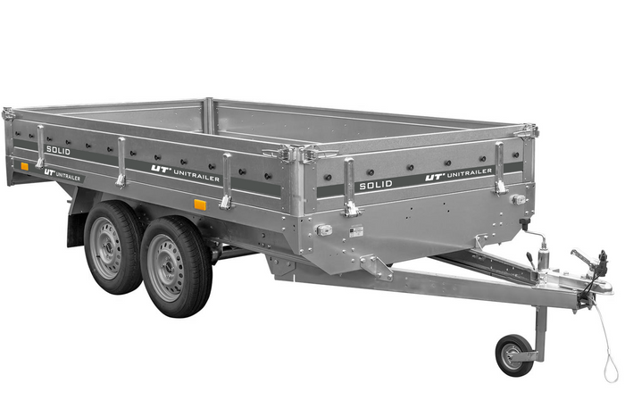 Zweiachsiger Anhänger UNITRAILER SOLID 300/2, Leergewicht 288 kg
