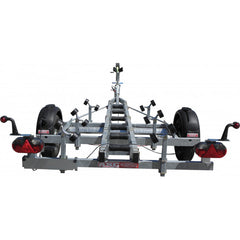 Mecanorem-Anhänger für Motorboote, zulässiges Gesamtgewicht 1500 kg, Leergewicht 390 kg, Länge 5,50 m, Breite 2 m