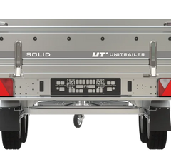 Zweiachsiger Anhänger UNITRAILER SOLID 300/2, Leergewicht 288 kg