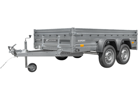 Zweiachsiger Anhänger 264×150 EXPERT 2615/2 – zulässiges Gesamtgewicht 750 kg
