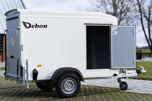 DEBON C255 ROADSTER 255 Aluminium Kastenanhänger, gebremste Ausführung