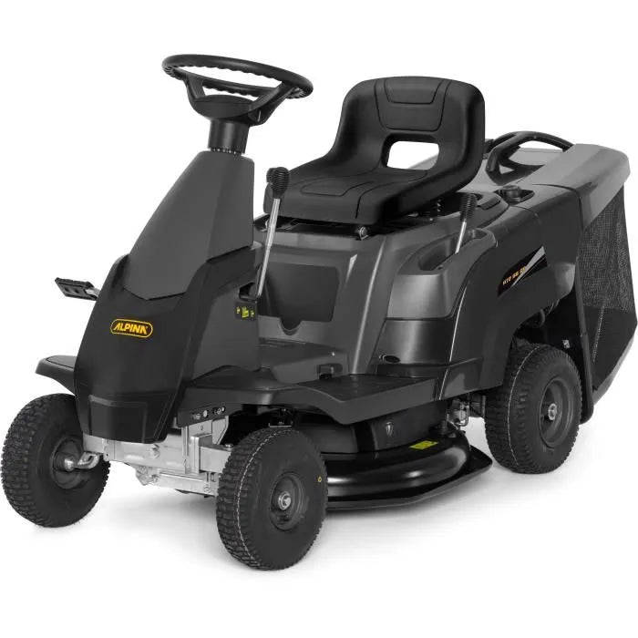 ALPINA AT2 66 QA Benzin-Aufsitzmäher – 66 cm Schnittbreite – Bis zu 1500 m² – 224 cm³ Motor – 150 l Grasfangkorb