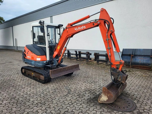 Kubota KX 71-3 + 3 Löffel – Minibagger 2,8 t + 3 Löffel